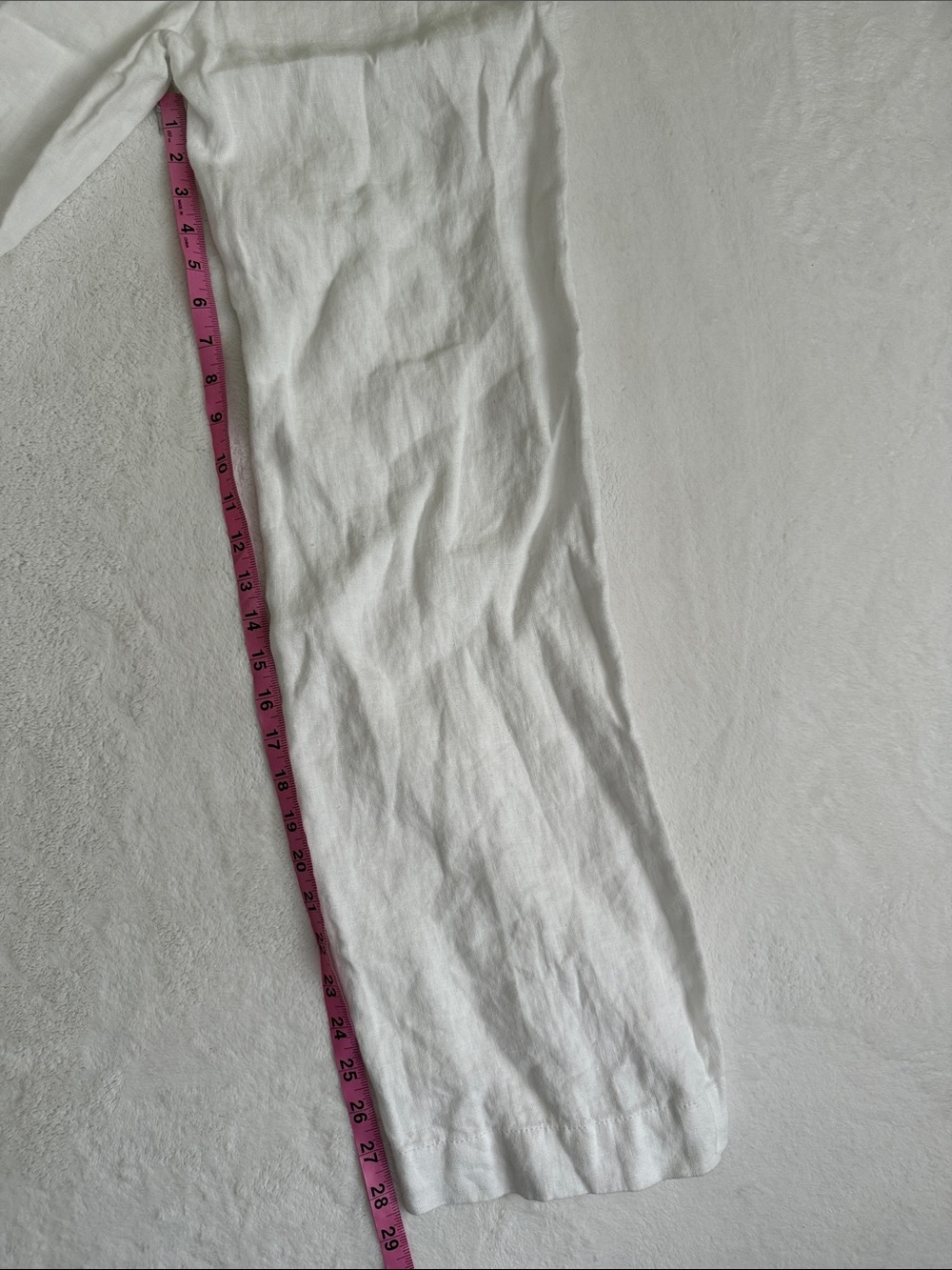 Lilly Pulitzer White Linen Pants - Picture 7 of 9